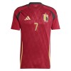 Original Fußballtrikot Belgien De Bruyne 7 Heimtrikot EURO 2024 Für Herren